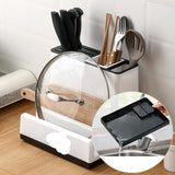 Rasmun Kitchen Knife & Tableware Storage Holder Rack Organizer