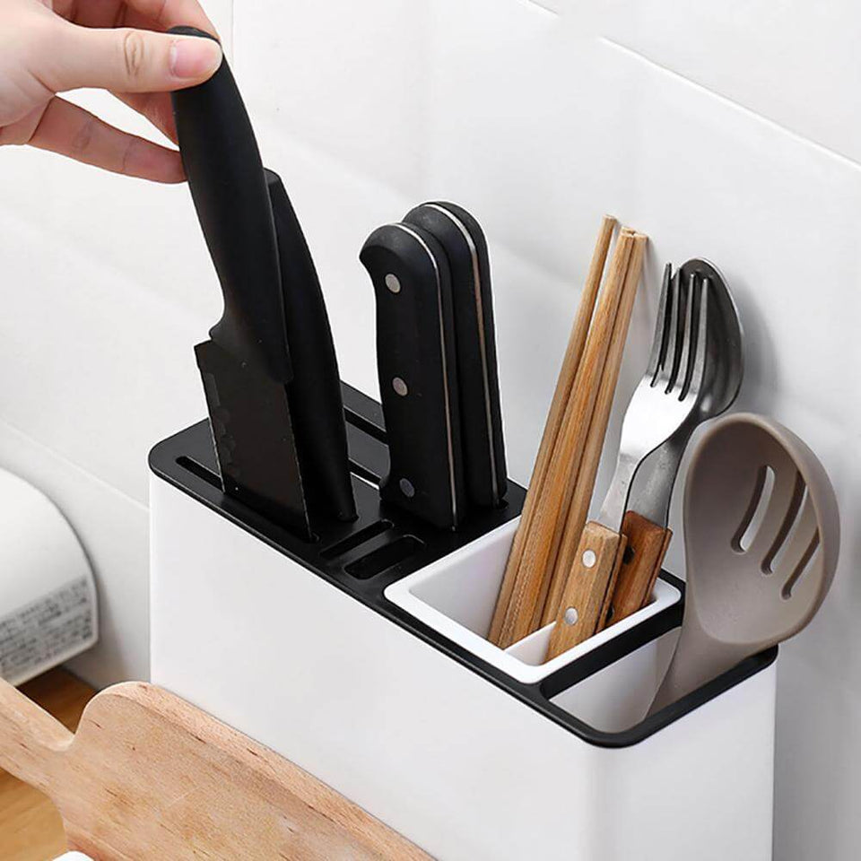 Rasmun Kitchen Knife & Tableware Storage Holder Rack Organizer