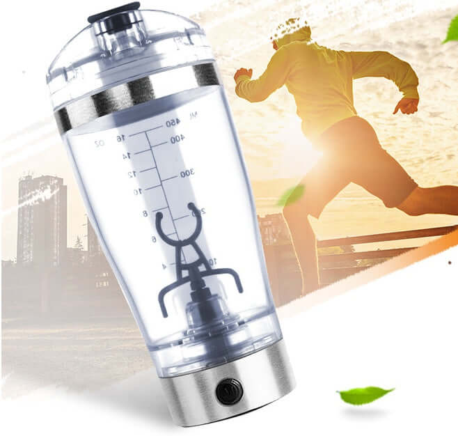 Rasmun Electric Protein Shake Stirrer USB Blender Shaker Cup