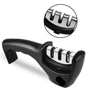 Rasmun Kitchen Knife Sharpener – Diamond Tungsten Steel Whetstone