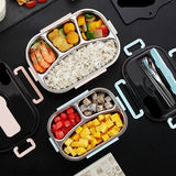 Rasmun Dielectric Insulated Lunch Box Leakproof, Hot & Fresh Meals