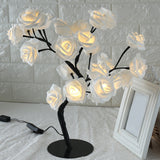 Rasmun LED Rose Tree Light – Warm Light Small Decorative Flower Lamp for Indoor, Gifts