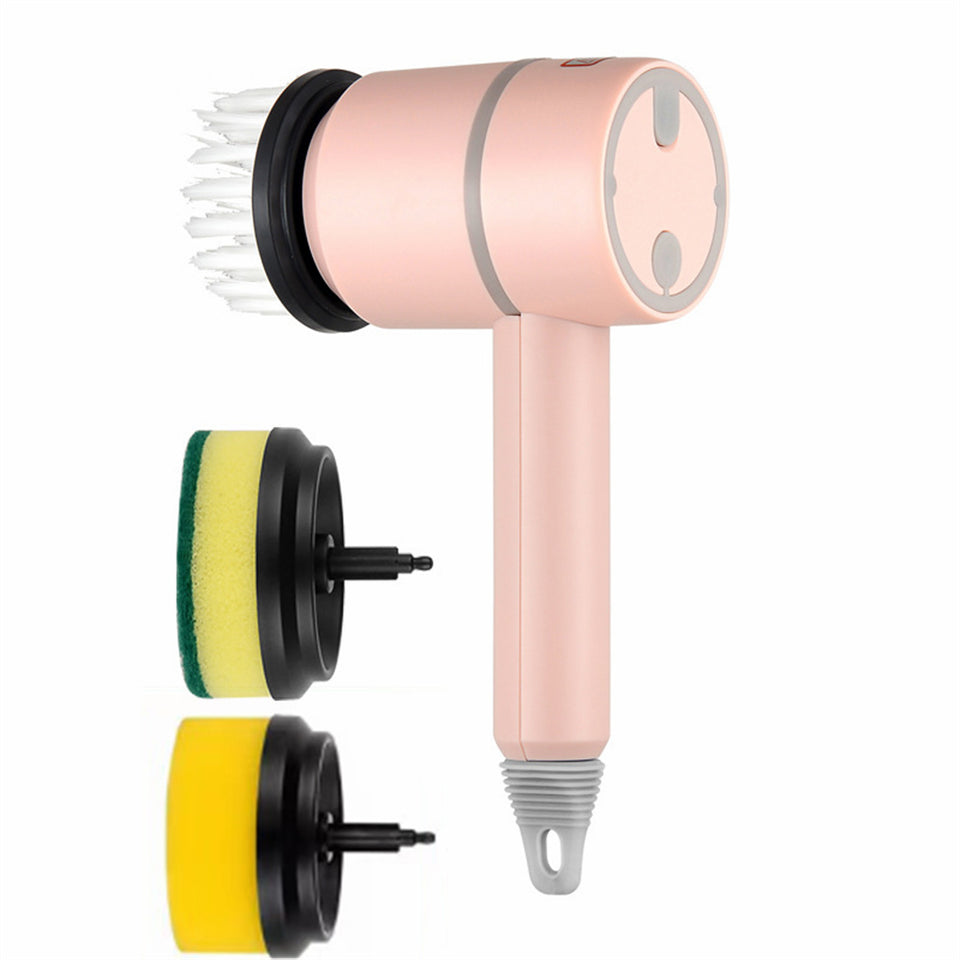 Rasmun Electric Cleaning Brush – USB Rechargeable Power Scrubber