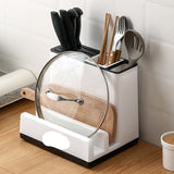 Rasmun Kitchen Knife & Tableware Storage Holder Rack Organizer