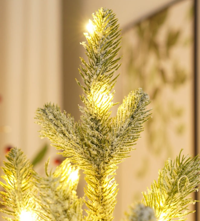 Rasmun LED Christmas Tree Light – 55cm 50LED Cedar Needle Decoration