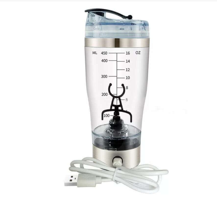 Rasmun Electric Protein Shake Stirrer USB Blender Shaker Cup