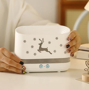 Rasmun Elk Flame Humidifier Diffuser – Quiet Aromatherapy Lamp