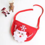 Rasmun Pet Christmas Hat & Saliva Towel Bib – Cute Festive Pet Outfit