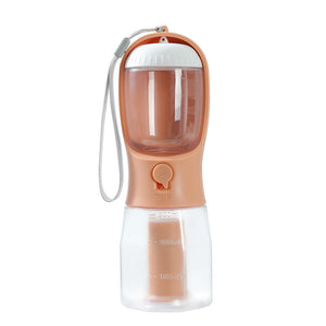 Rasmun 3-in-1 Dog Water Bottle | Portable Pet Cup & Food Box