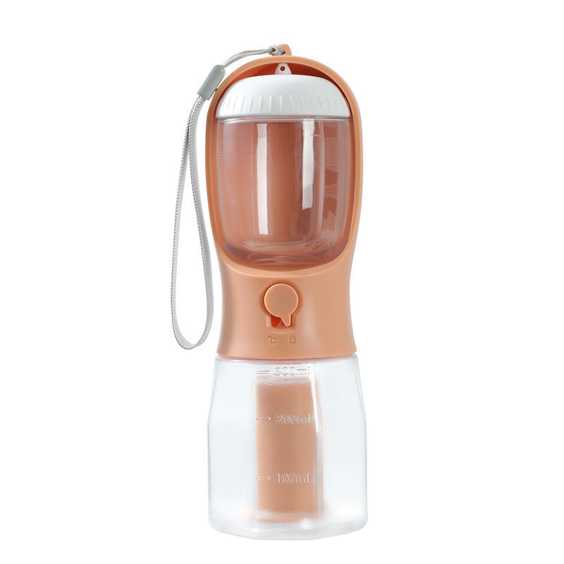 Rasmun 3-in-1 Dog Water Bottle | Portable Pet Cup & Food Box