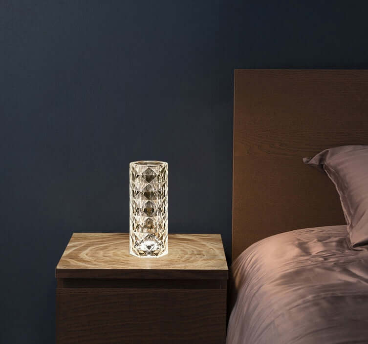 Rasmun Nordic Crystal Lamp USB Touch Dimming Diamond Night Light