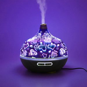 Rasmun Home Aroma Diffuser – Quiet Ultrasonic Essential Oil Diffuser
