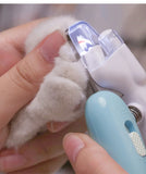 Rasmun LED Pet Nail Clippers – Electric Dog & Cat Nail Grinder Safe Grooming