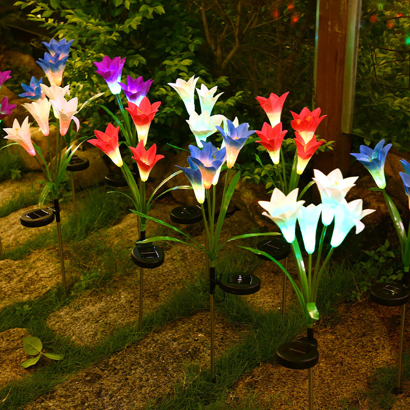 Rasmun Outdoor Solar Floor Light – IP55 Waterproof Solar Lawn Lighting