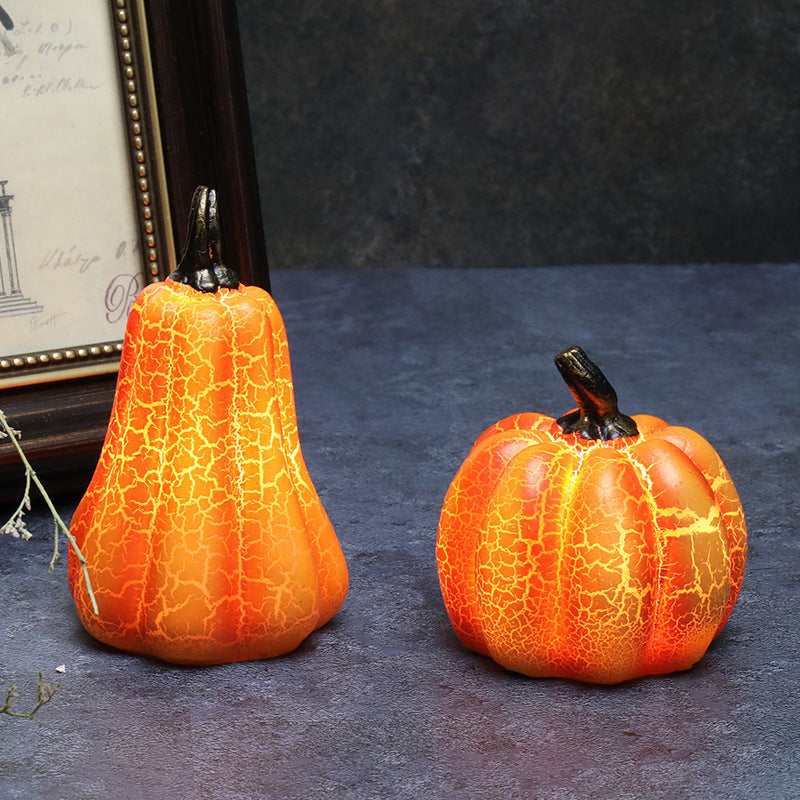 Rasmun Halloween Pumpkin Lantern – LED Candle Lamp for Spooky Decor