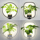 Rasmun Decorative Wall Lamp – Modern LED Background Wall Light with Iron Frame & Glass Cup for Living Room, Bedroom, Stairs & Study