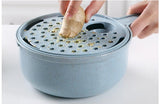 Rasmun 8-in-1 Mandoline Slicer Multi-Function Vegetable Cutter