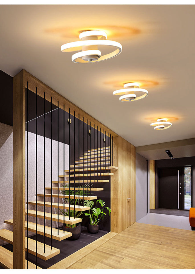 Rasmun Modern Metal LED Ceiling Light – Simple, Stylish Home & Corridor Lighting