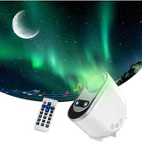 Rasmun Aurora Borealis Galaxy Projector – LED Star & Moon Light, Remote Control