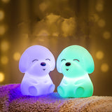 Rasmun Puppy LED Night Light – Soft Silicone Touch Lamp