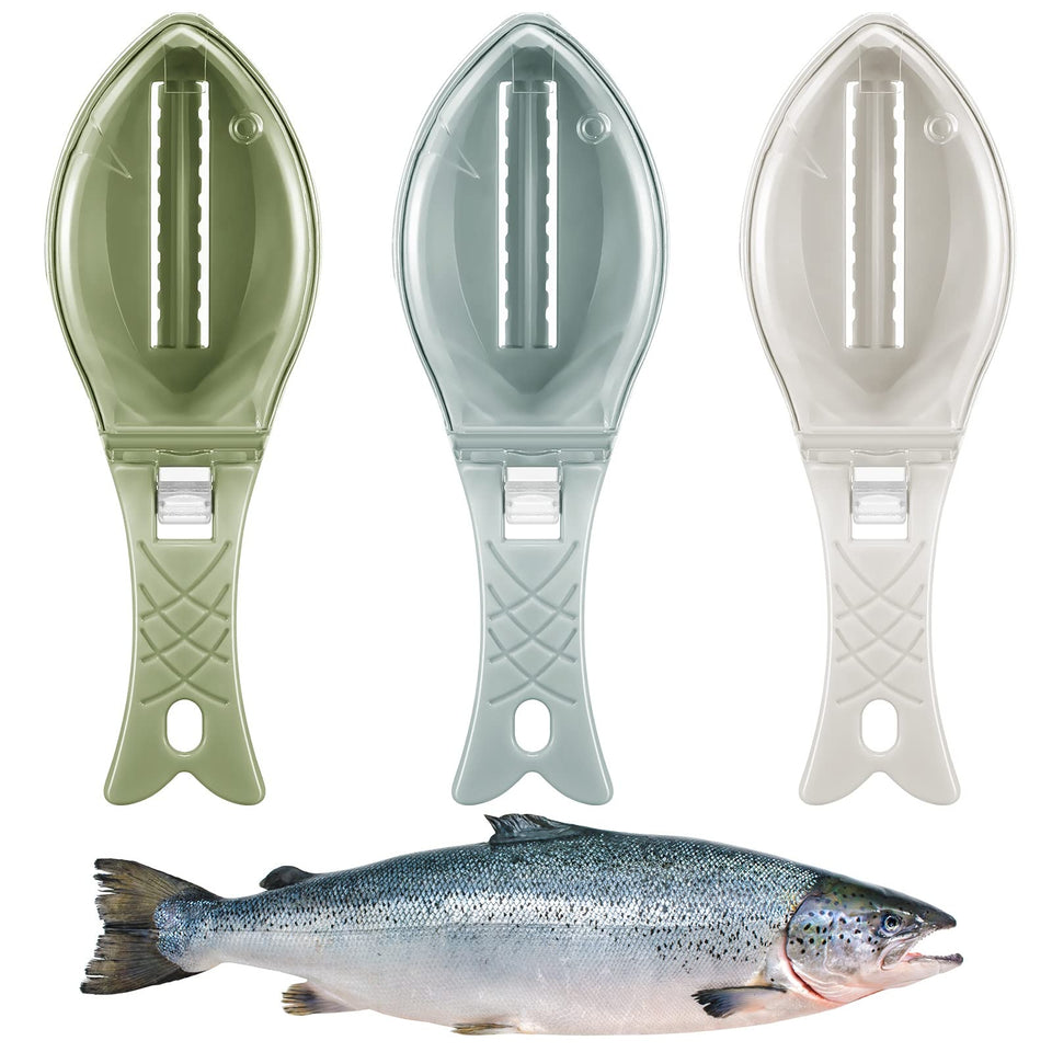 Rasmun Fish Skin Brush – Quick Fish Scale Scraper & Cleaning Tool