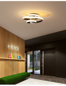 Rasmun Modern Metal LED Ceiling Light – Simple, Stylish Home & Corridor Lighting
