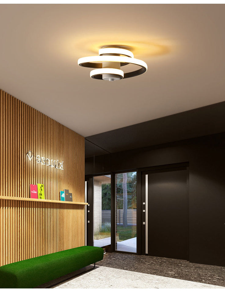 Rasmun Modern Metal LED Ceiling Light – Simple, Stylish Home & Corridor Lighting