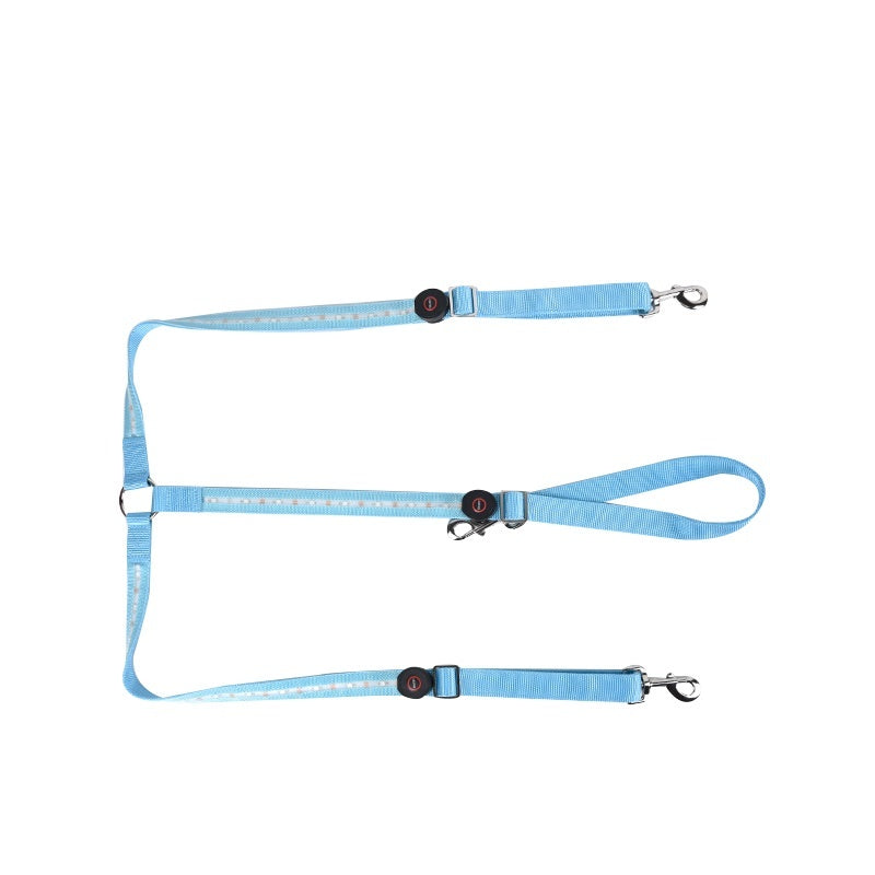 Rasmun Rechargeable Equestrian LED Light Strip – Reflective Night Riding Safety Harness for Horse Shows