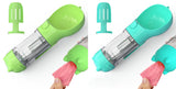 Rasmun Portable Pet Water Bottle with Food Box & Garbage Bag