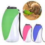 Rasmun Portable Pet Dog Water Bottle – 680ml Leak-Proof Outdoor Feeder