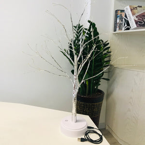 Rasmun Tree Light with Touch Switch – Adjustable Pearl Star Night Light