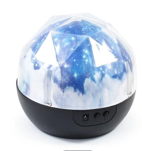 Rasmun Galaxy Projector Lamp – 2-in-1 Star Night Light with 3 Projection Themes, Rechargeable LED for Kids, Bedroom & Party Decor