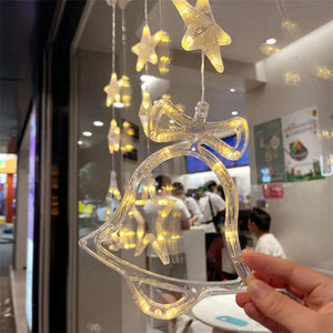 Rasmun Christmas 3pcs LED Light Star – Battery Operated Xmas Tree
