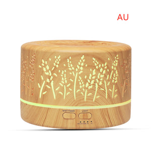 Rasmun 700ml Mini Lavender Aroma Diffuser – LED Night Light, Ultrasonic Humidifier, Quiet Cool Mist for Bedroom, Office & Relaxation