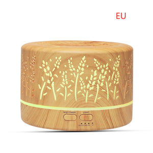 Rasmun 700ml Mini Lavender Aroma Diffuser – LED Night Light, Ultrasonic Humidifier, Quiet Cool Mist for Bedroom, Office & Relaxation