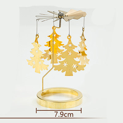 Rasmun Romantic Scented Candle Rotating Candlestick