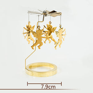 Rasmun Romantic Scented Candle Rotating Candlestick