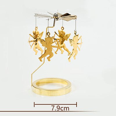 Rasmun Romantic Scented Candle Rotating Candlestick