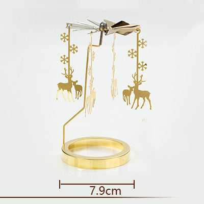 Rasmun Romantic Scented Candle Rotating Candlestick