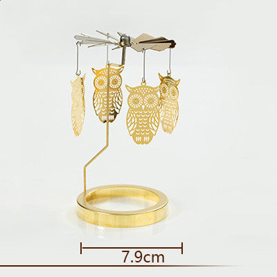 Rasmun Romantic Scented Candle Rotating Candlestick