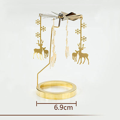 Rasmun Romantic Scented Candle Rotating Candlestick