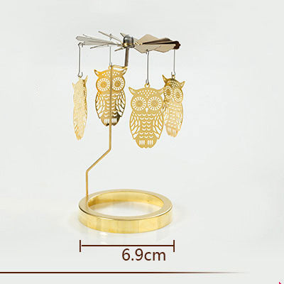 Rasmun Romantic Scented Candle Rotating Candlestick
