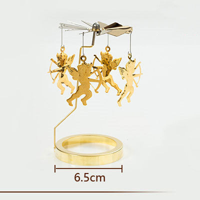 Rasmun Romantic Scented Candle Rotating Candlestick