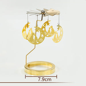 Rasmun Romantic Scented Candle Rotating Candlestick