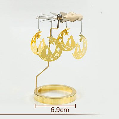 Rasmun Romantic Scented Candle Rotating Candlestick