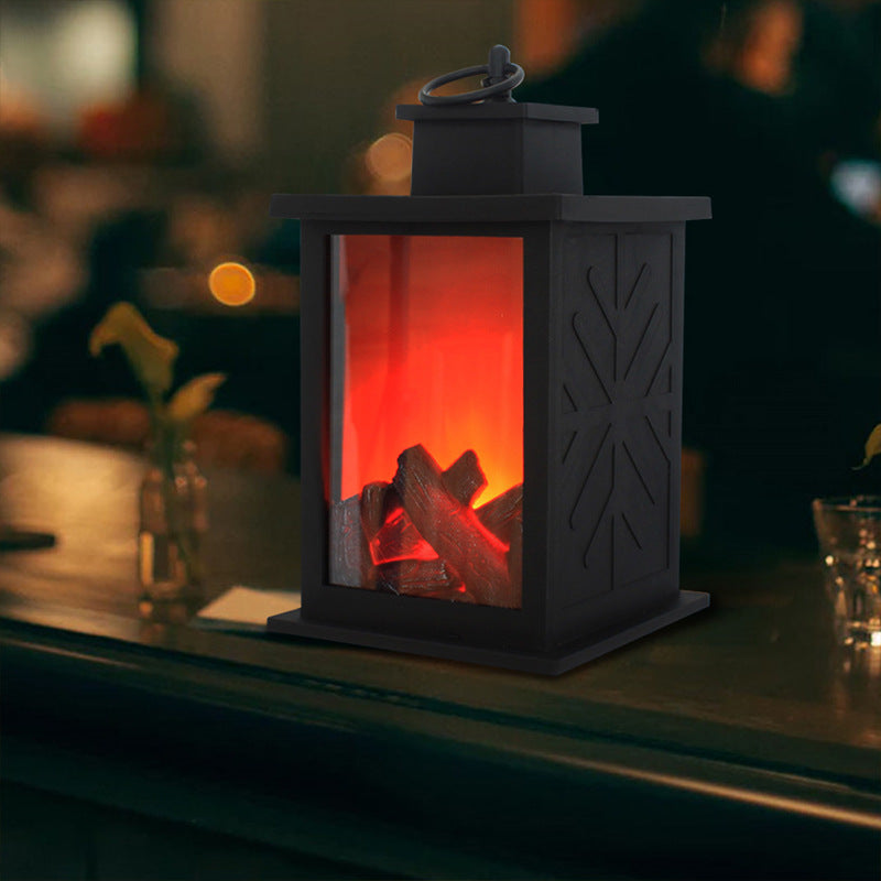 Rasmun Handicraft LED Fireplace Light – Warm White Decorative Home Lighting