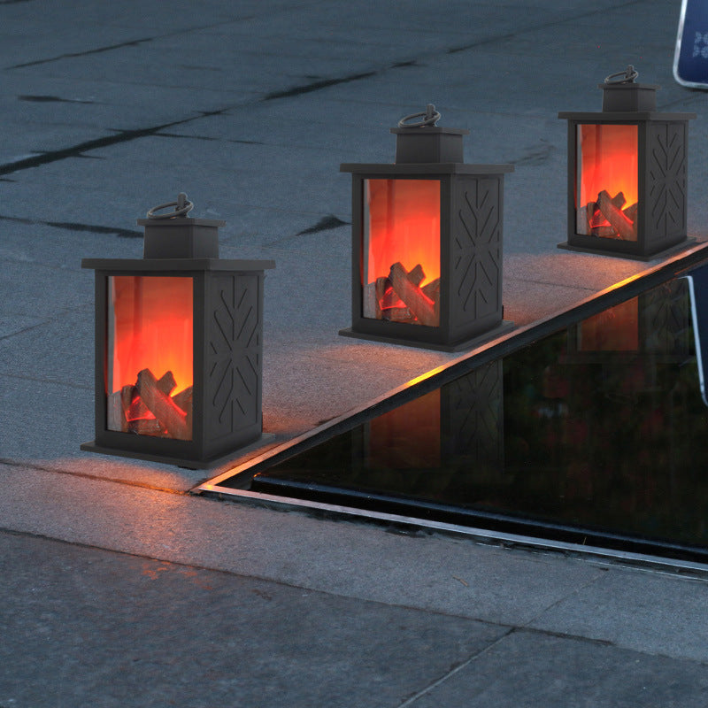 Rasmun Handicraft LED Fireplace Light – Warm White Decorative Home Lighting