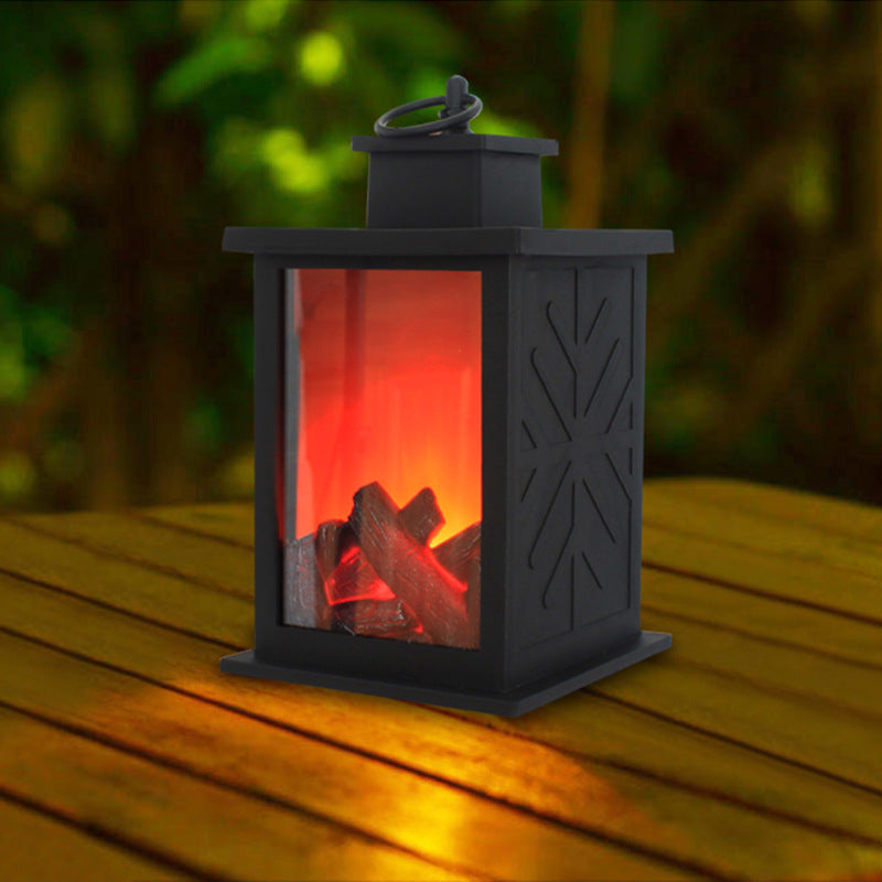 Rasmun Handicraft LED Fireplace Light – Warm White Decorative Home Lighting