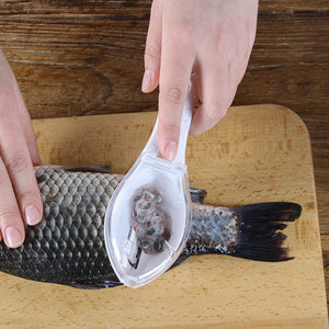 Rasmun Fish Skin Brush – Quick Fish Scale Scraper & Cleaning Tool