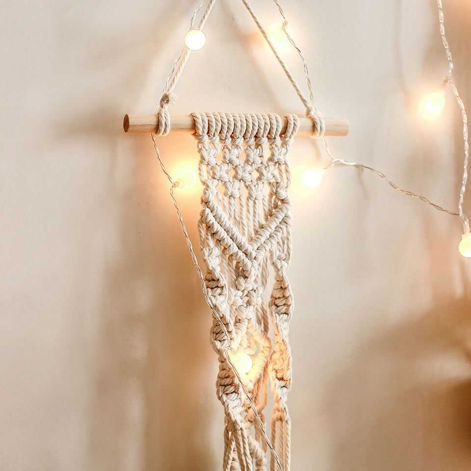 Rasmun Wall Hanging Braided Rope Basket